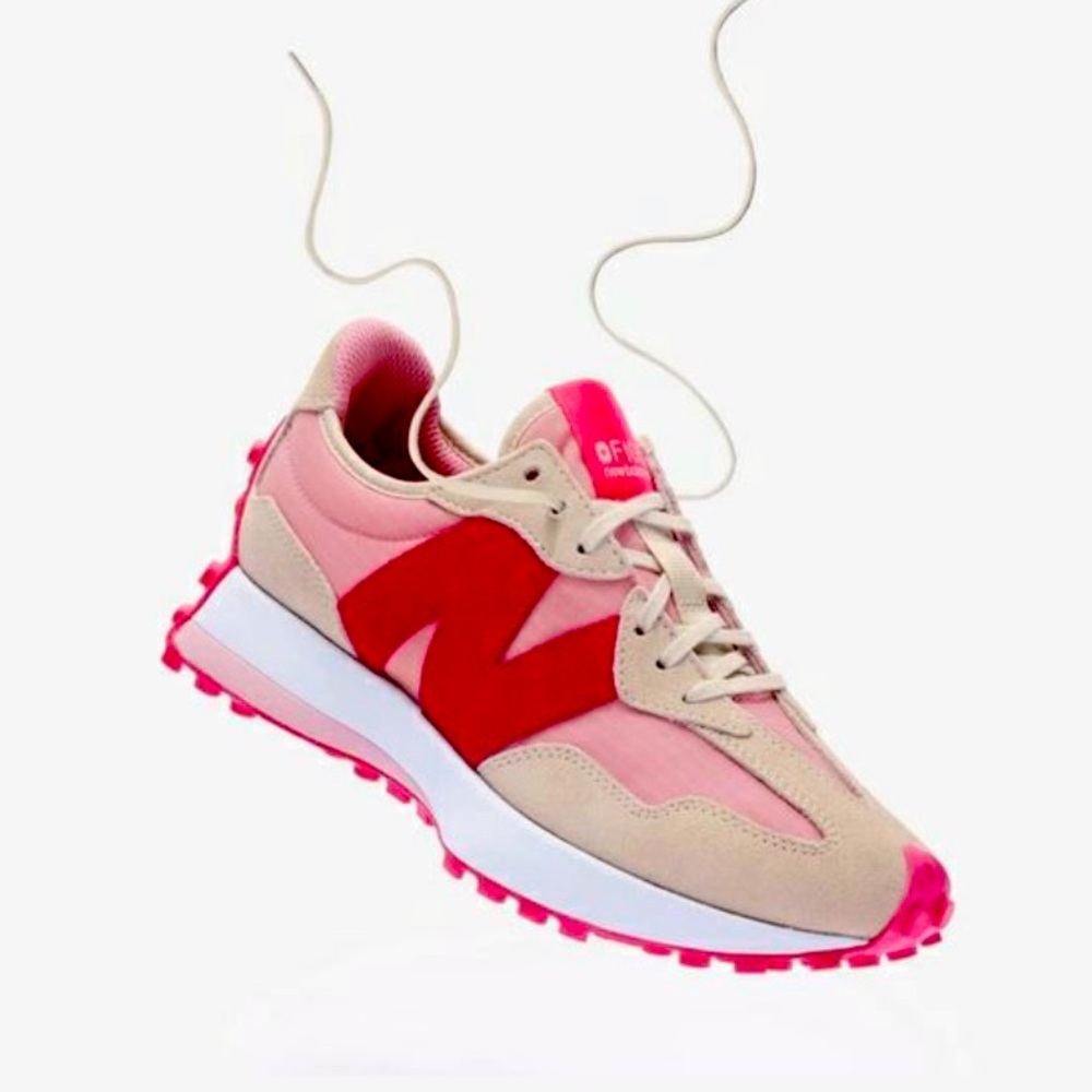 FIGS X NEW BALANCE PINK 327’s